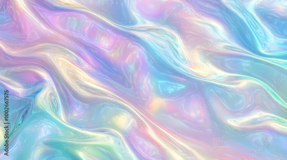 Iridescent Holographic Background a pastel mint to navy gradient Iridescent Holographic Background a pastel mint to navy gradient