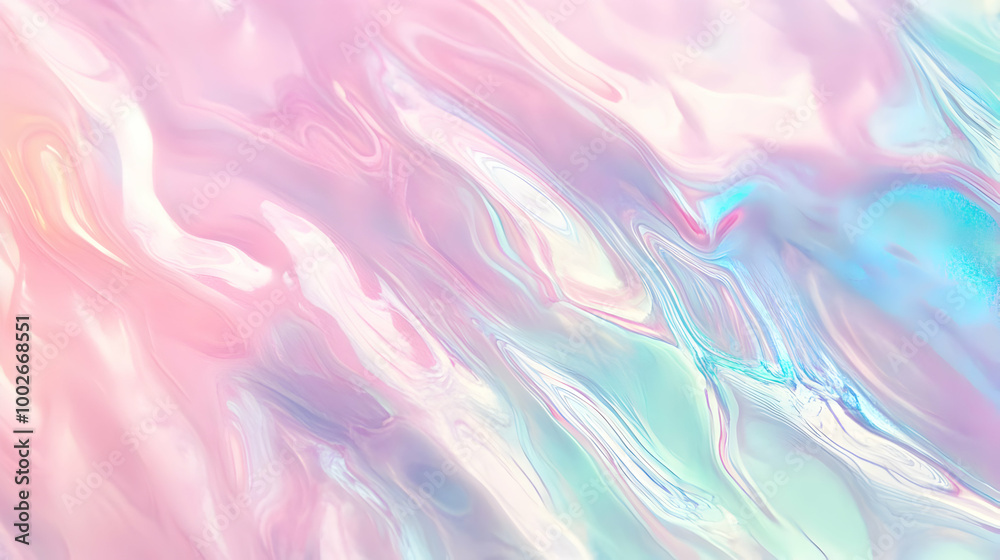 Iridescent Holographic Background a pastel pink to jade gradient Iridescent Holographic Background a pastel pink to jade gradient