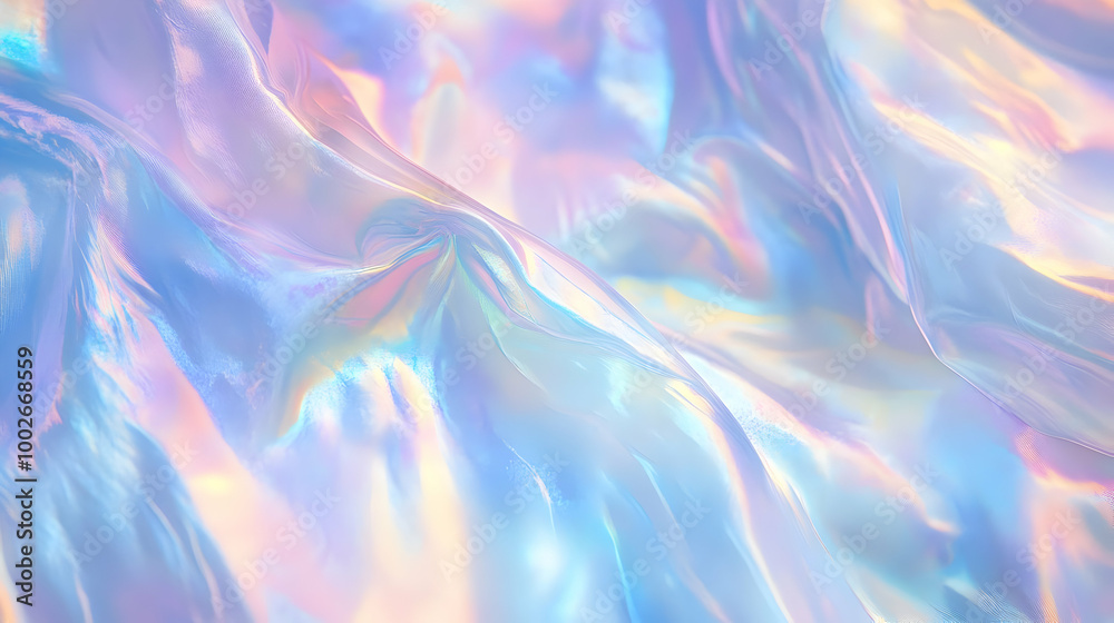 Iridescent Holographic Background a pastel obsidian to blue gradient Iridescent Holographic Background a pastel obsidian to blue gradient