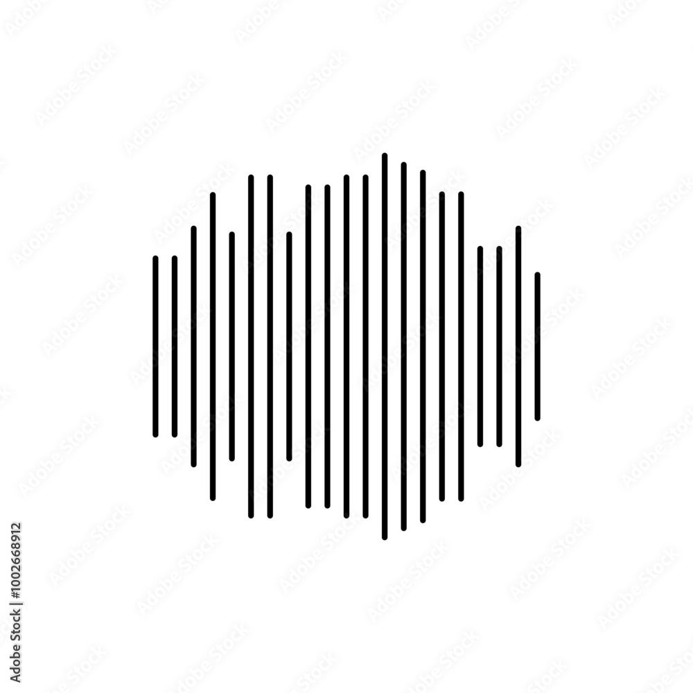 Sound wave icon Sound wave icon