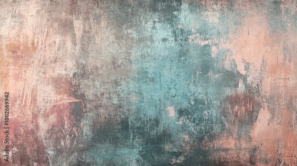 Abstract Textured Background in Soft Colors