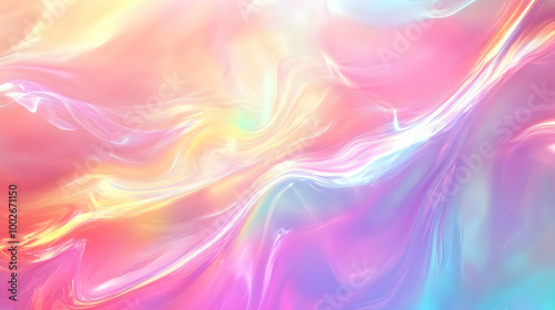 Wallpaper Mural Iridescent Holographic Background a pastel burgundy to magenta gradient Torontodigital.ca