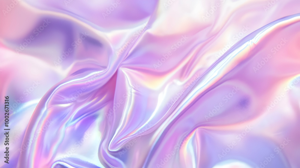 Iridescent Holographic Background a pastel fuchsia to smoke gradient Iridescent Holographic Background a pastel fuchsia to smoke gradient