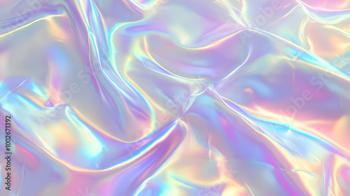 Iridescent Holographic Background a pastel plum to khaki gradient