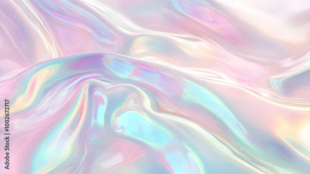 Iridescent Holographic Background a pastel jade to pink gradient Iridescent Holographic Background a pastel jade to pink gradient