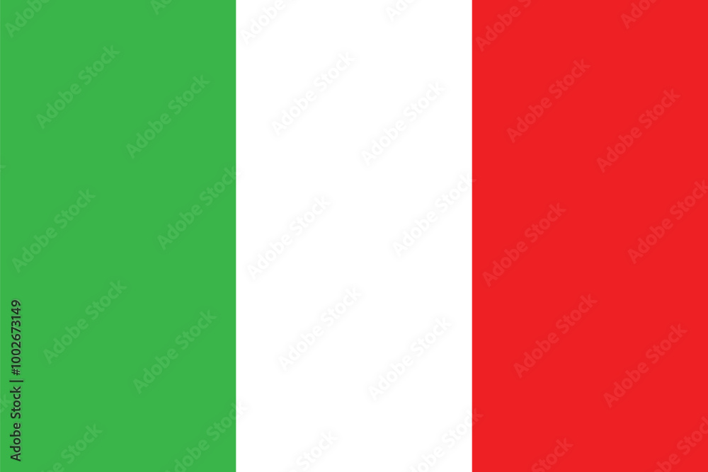 Italy Flag Icon. National Italian flag. Italy flag vector icon. official colors and proportion correctly. Vector illustration. Italy Flag Icon. National Italian flag. Italy flag vector icon. official colors and proportion correctly. Vector illustration.