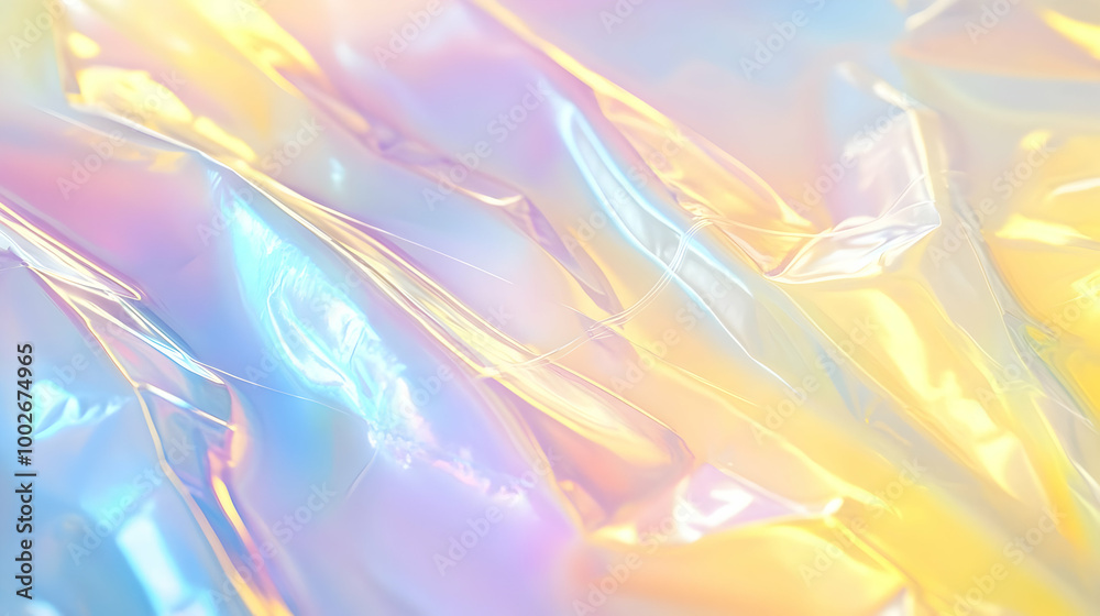 Iridescent Holographic Background a pastel yellow to indigo gradient Iridescent Holographic Background a pastel yellow to indigo gradient