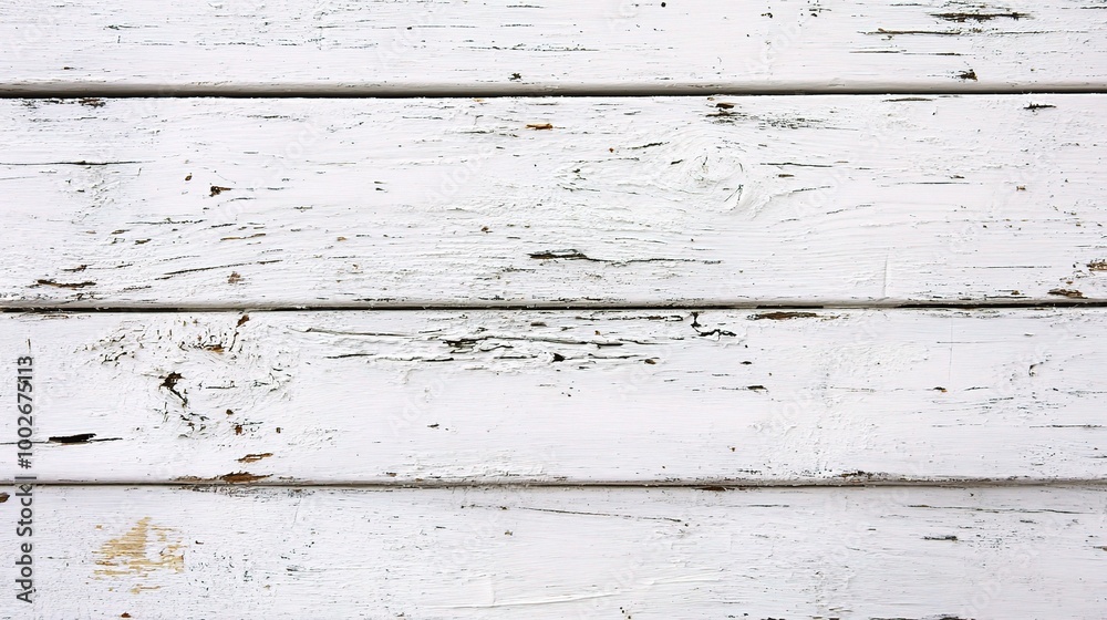Obraz premium White Rustic Wooden Plank Background Texture