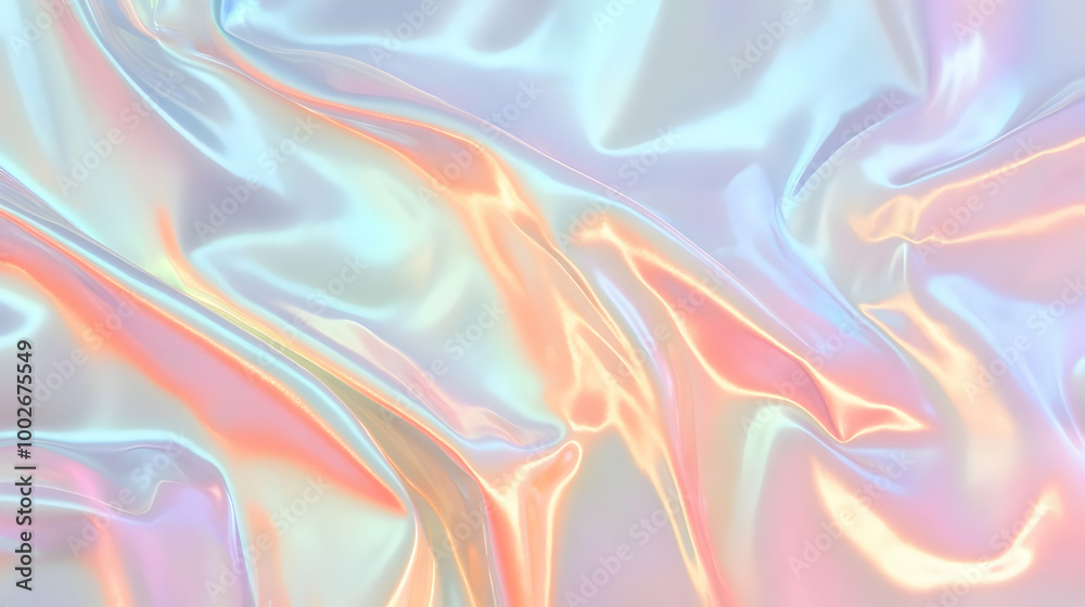 Iridescent Holographic Background a pastel cyan to khaki gradient Iridescent Holographic Background a pastel cyan to khaki gradient