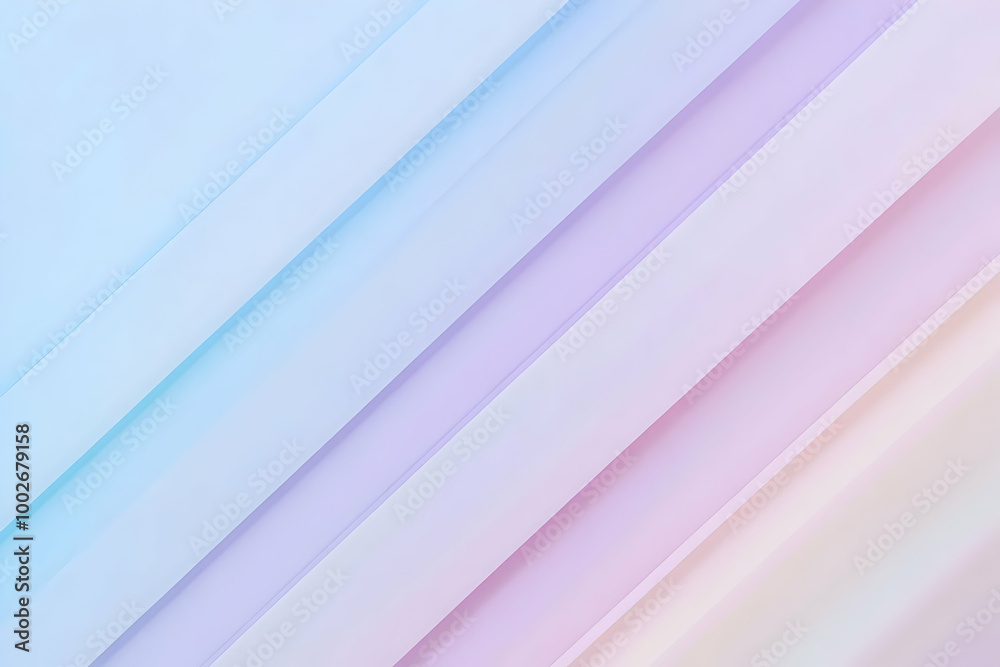 Fototapeta premium Gradient pale lavender to light sky blue abstract background