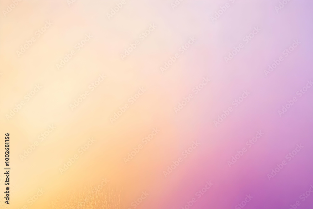 Fototapeta premium Gradient light lavender to light gold abstract background
