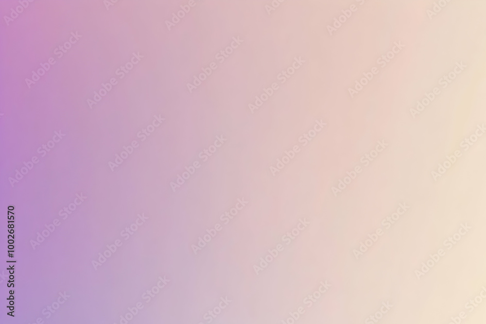 Fototapeta premium Gradient soft beige to pale lavender abstract background