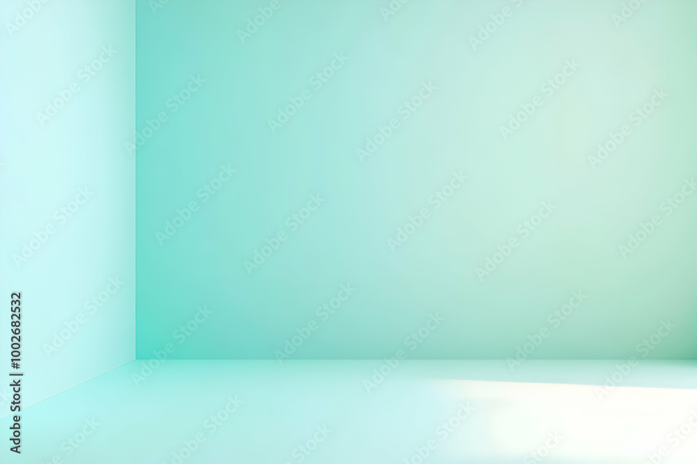 Gradient light green to baby blue abstract background Gradient light green to baby blue abstract background