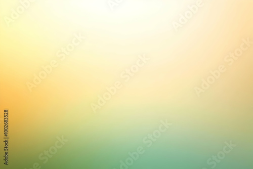 Gradient light green to light gold abstract background