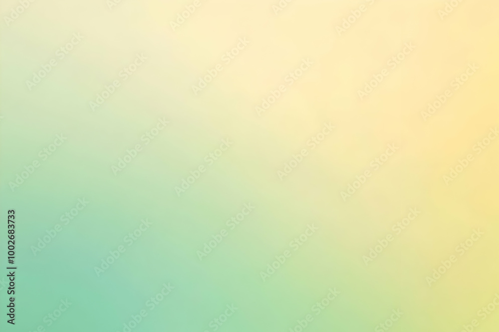 Fototapeta premium Gradient light gold to light green abstract background