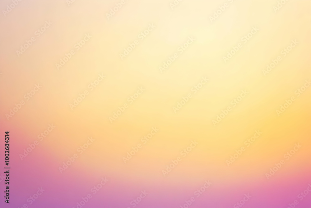 Obraz premium Gradient light gold to pale lavender abstract background