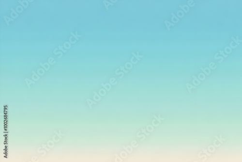 Gradient baby blue to light seafoam abstract background