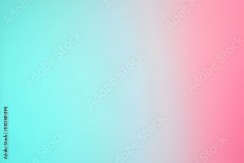 Gradient light rose to light teal abstract background