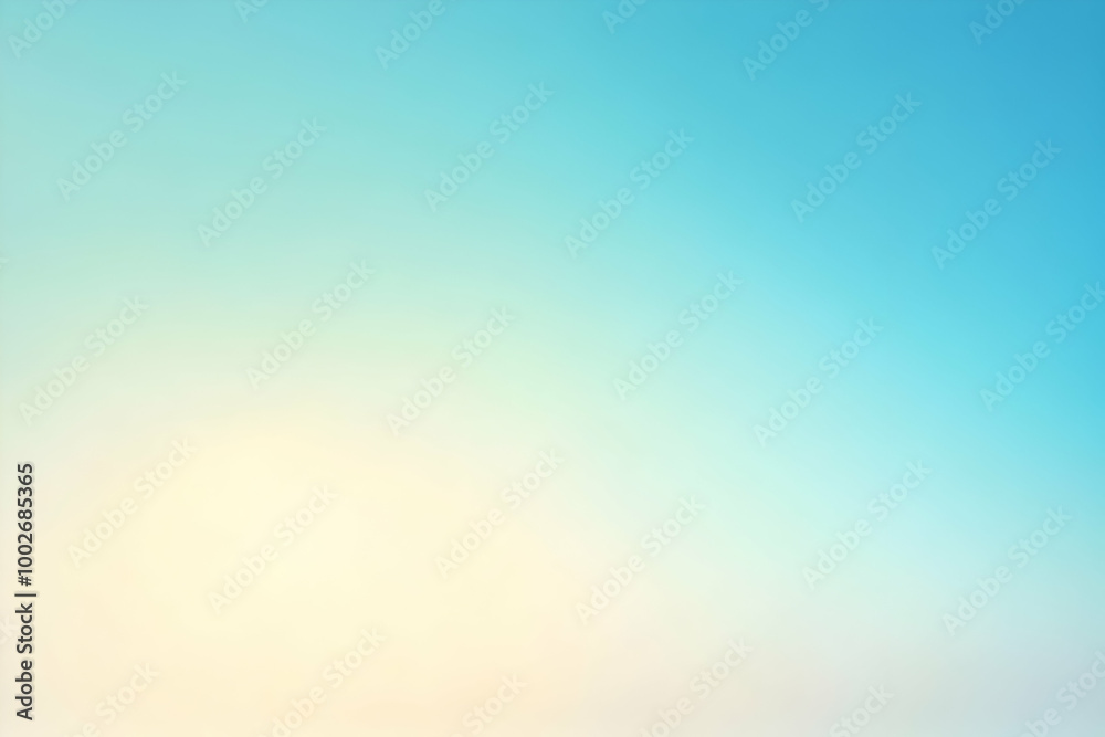Gradient light blue to ivory abstract background Gradient light blue to ivory abstract background