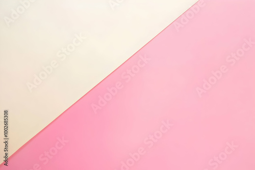 Gradient baby pink to ivory abstract background