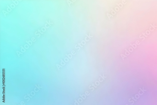 Gradient soft lilac to light teal abstract background