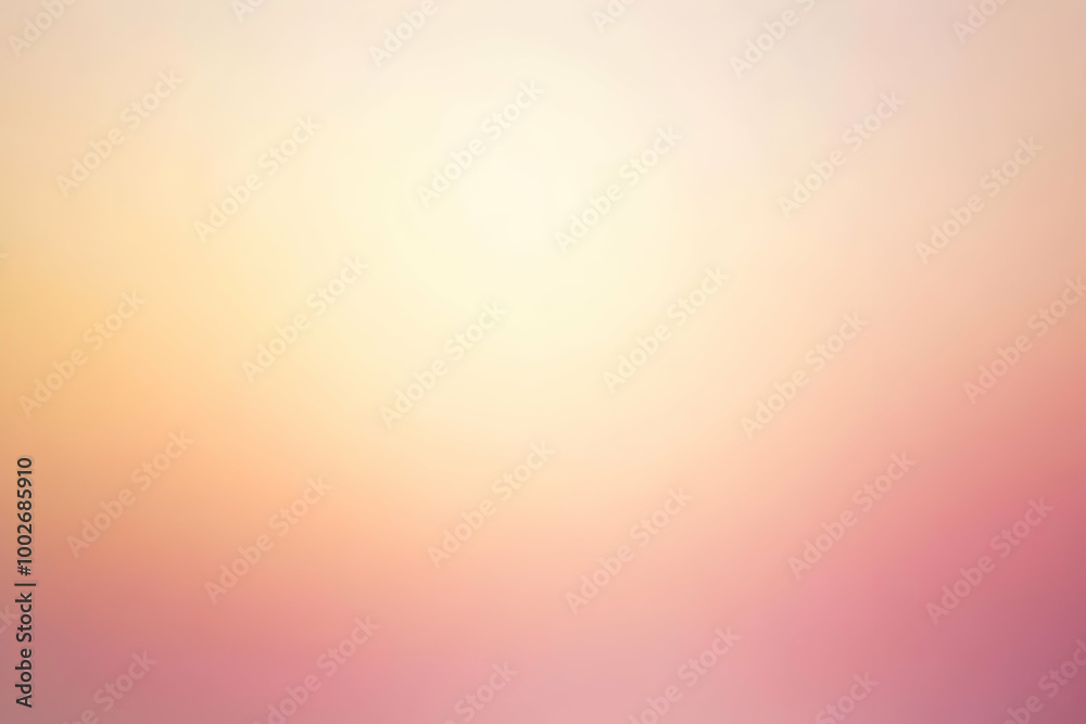 Obraz premium Gradient soft beige to light rose abstract background