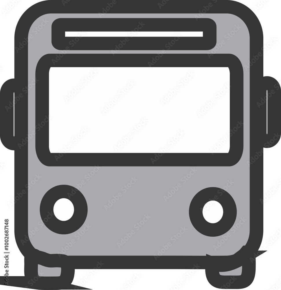 Obraz premium Icon Bus