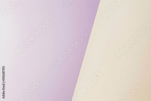 Gradient soft lilac to soft beige abstract background