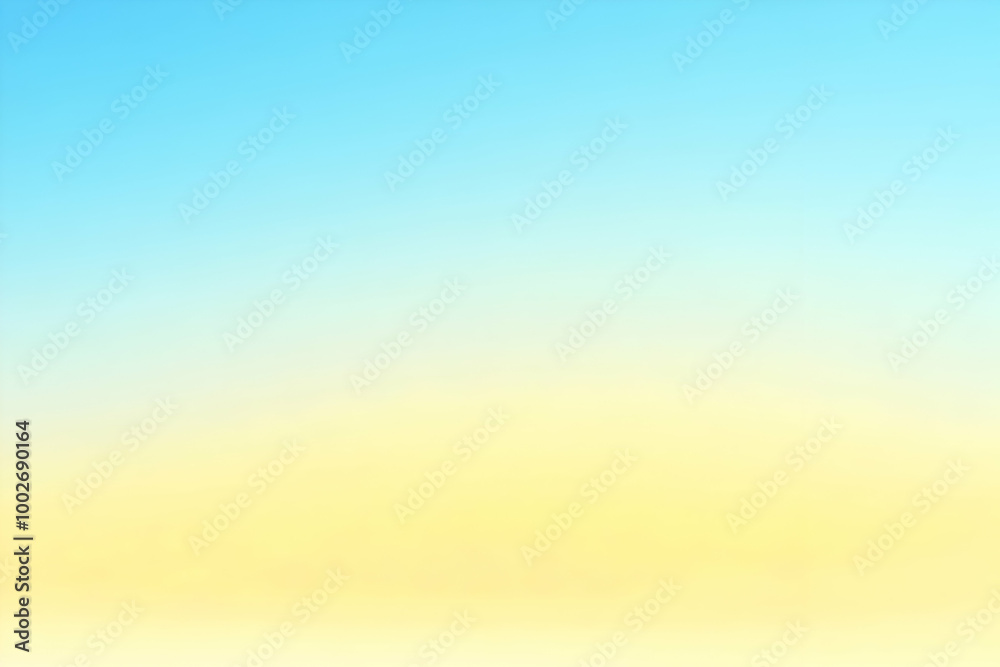 Gradient light yellow to light sky blue abstract background Gradient light yellow to light sky blue abstract background