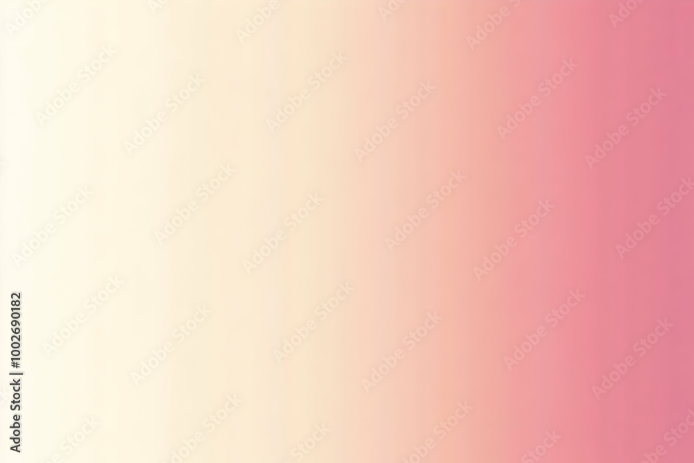 Fototapeta premium Gradient light rose to cream abstract background