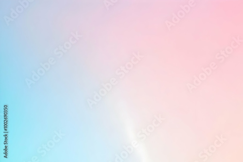 Gradient light sky blue to light pink abstract background