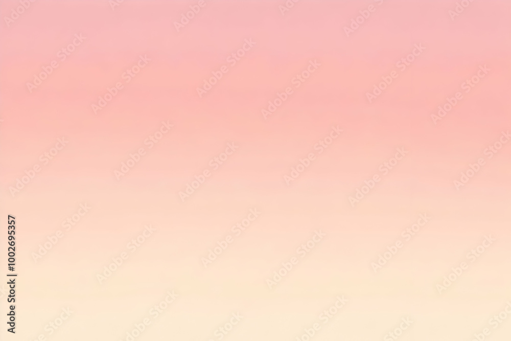 Obraz premium Gradient light peach to light pink abstract background