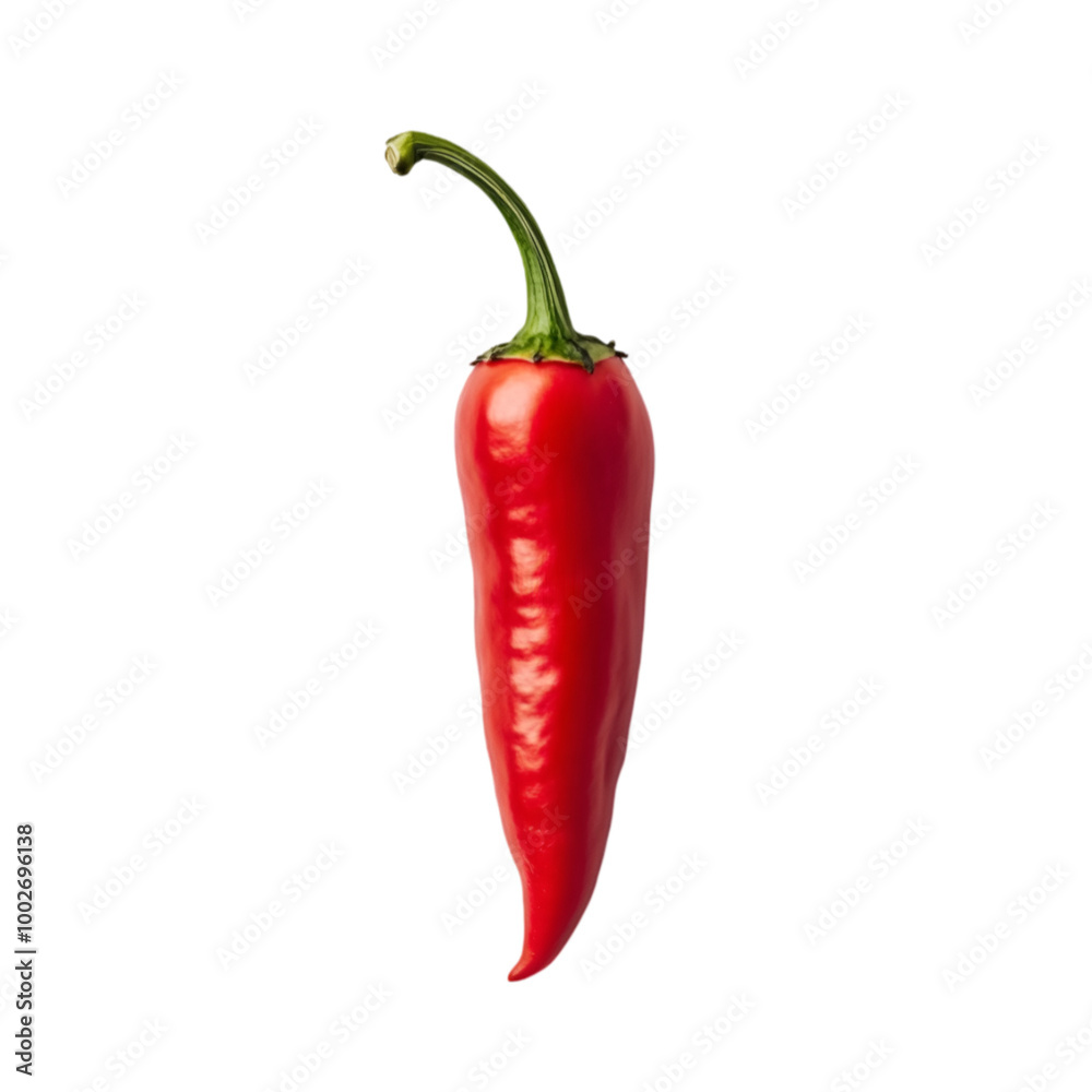 Ripe red hot chili peppers vegetable isolated on white and transparent background. PNG cutout. Ripe red hot chili peppers vegetable isolated on white and transparent background. PNG cutout.