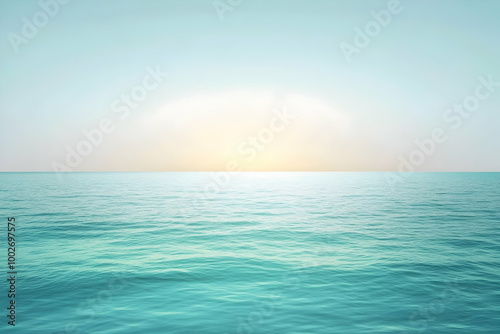 Wallpaper Mural Gradient light seafoam to pearl abstract background Torontodigital.ca