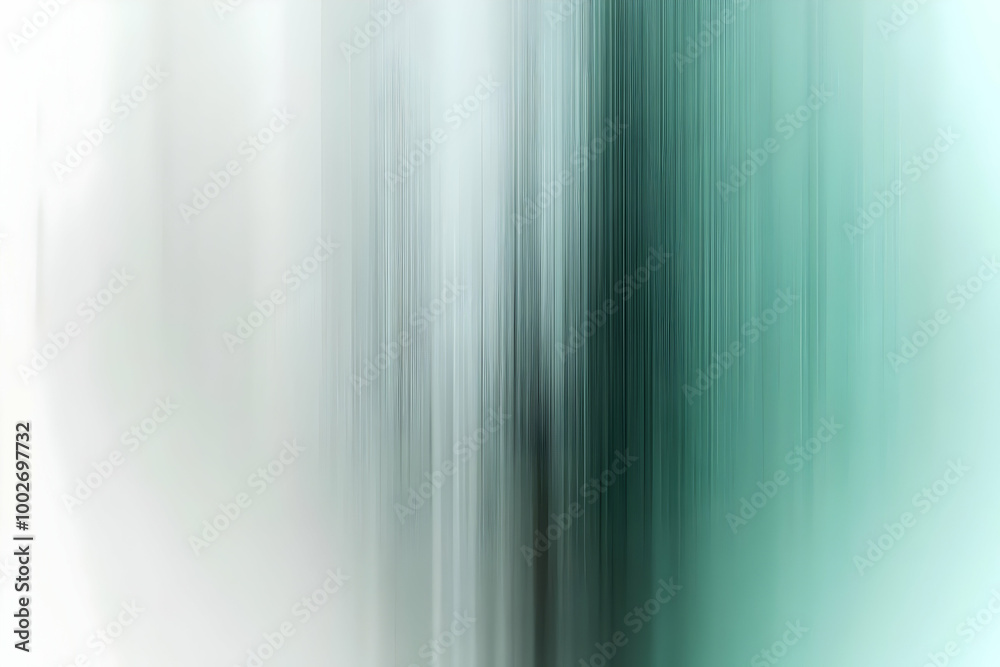 Fototapeta premium Gradient pastel green to light silver abstract background