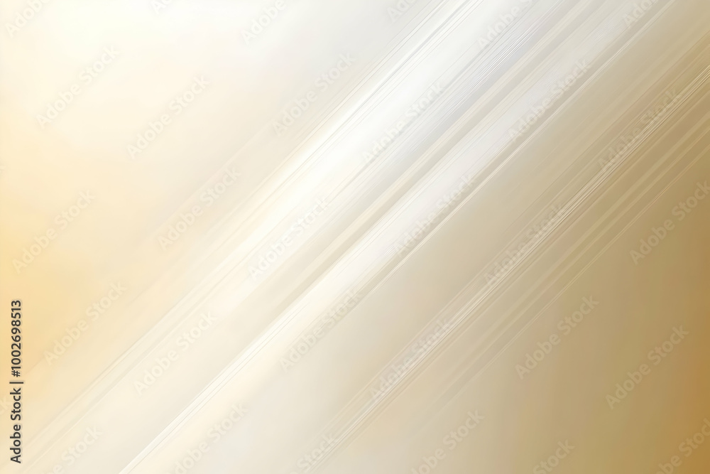 Fototapeta premium Gradient light silver to cream abstract background