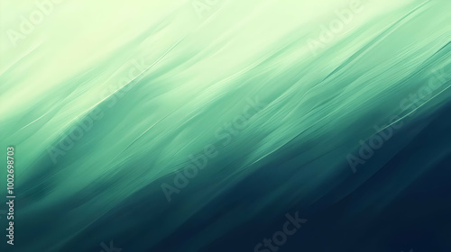 Blurred gradient navy to green abstract background