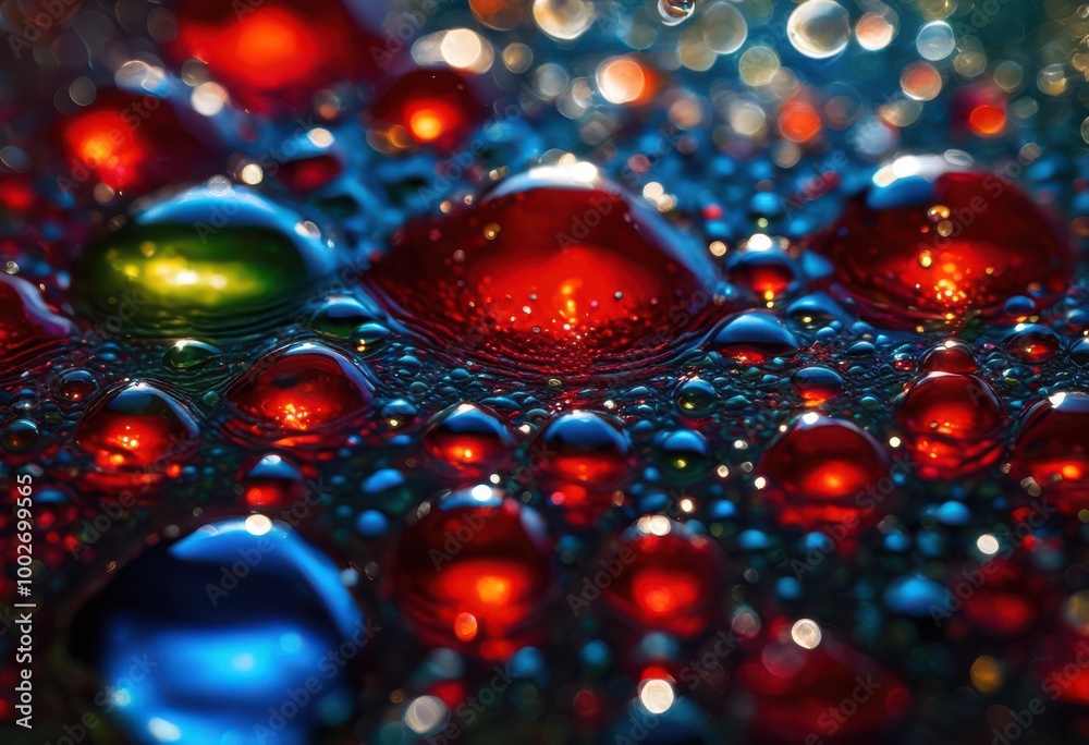 colorful water droplets transparent glass surface flowing water reflections natural light effects, artistic, backdrop, beauty, bright, cascading, clarity colorful water droplets transparent glass surface flowing water reflections natural light effects, artistic, backdrop, beauty, bright, cascading, clarity