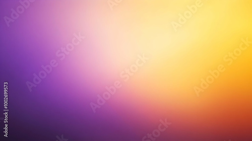 Blurred gradient mustard to purple abstract background