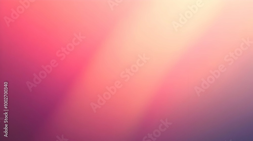 Blurred gradient pink to coral abstract background