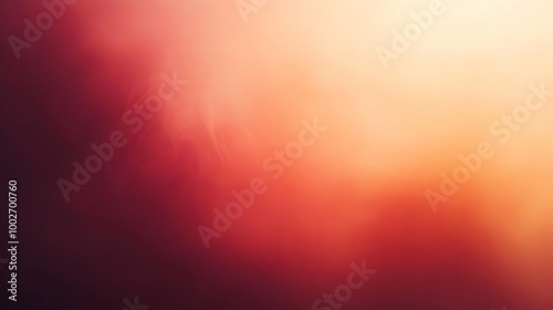 Blurred gradient ruby to copper abstract background