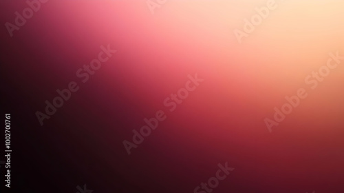 Blurred gradient burgundy to peach abstract background
