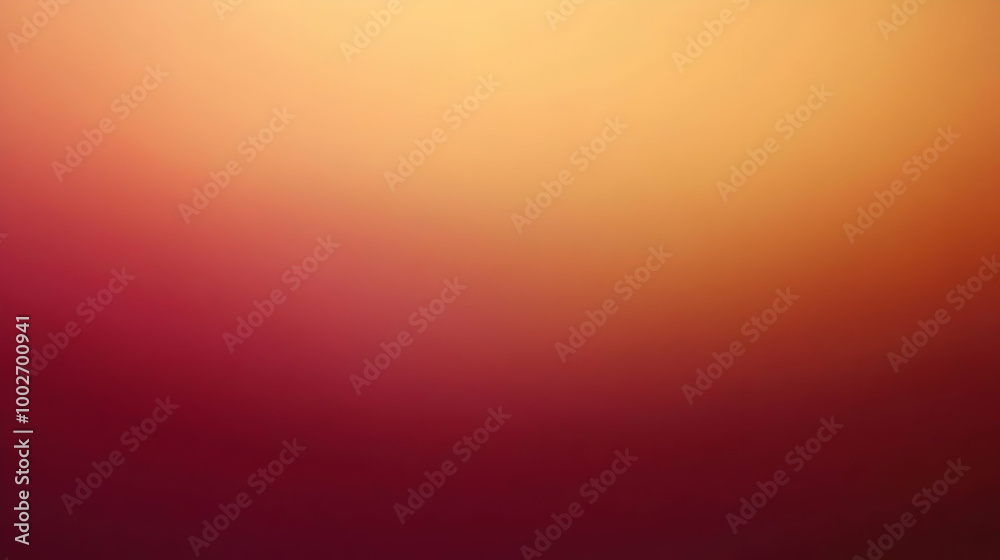Blurred gradient amber to burgundy abstract background