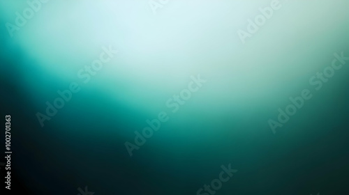 Blurred gradient jade to obsidian abstract background