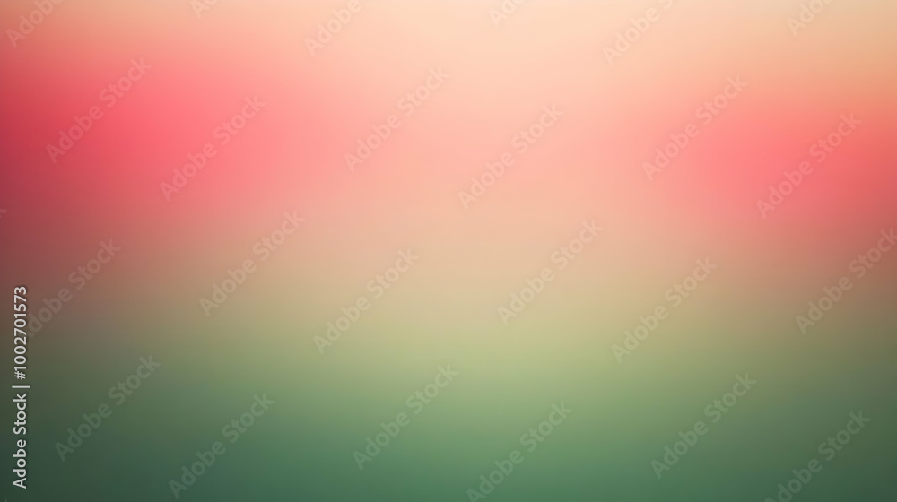 Obraz premium Blurred gradient ruby to olive abstract background