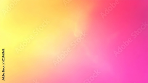 Blurred gradient magenta to yellow abstract background