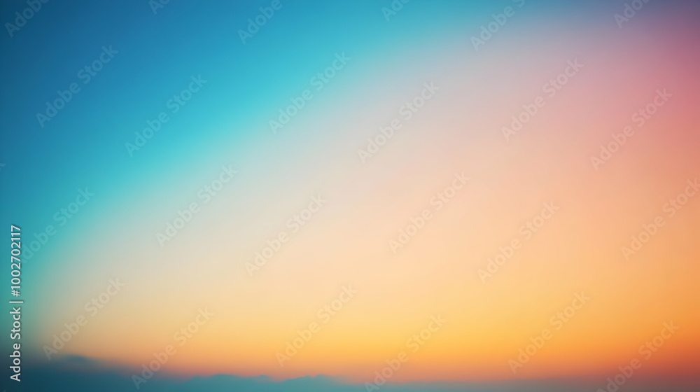 Blurred gradient blue to amber abstract background Blurred gradient blue to amber abstract background