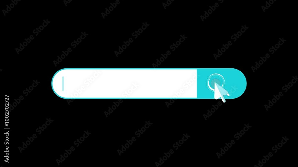 Animation of a web search, Search bar icon for ui, search engine Animation of a web search, Search bar icon for ui, search engine