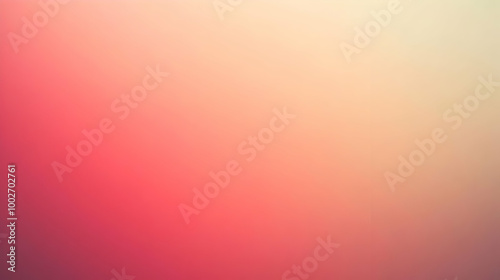 Blurred gradient pearl to coral abstract background