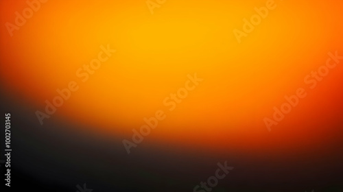 Blurred gradient orange to charcoal abstract background